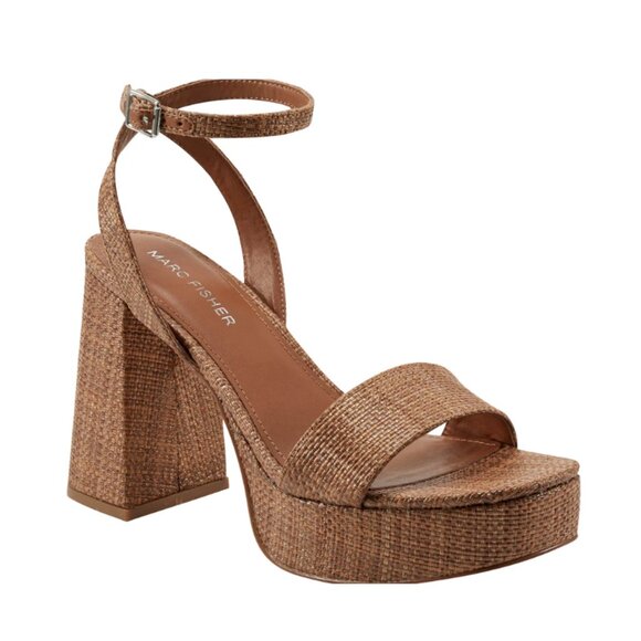 Marc Fisher Sadel Platform Sandal - Picture 1 of 5